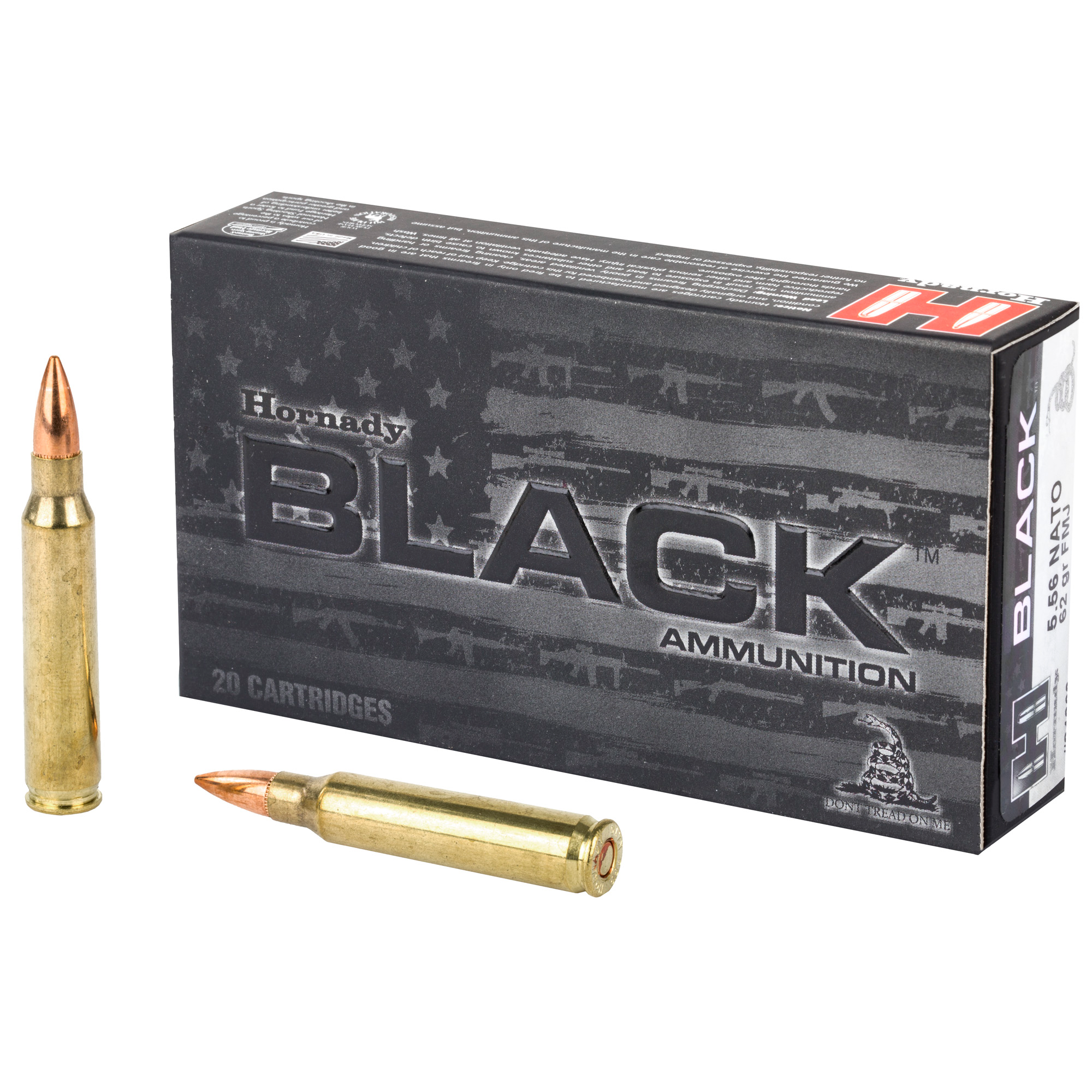 Hornady Black 5.56 NATO 62gr – 20 Round Box